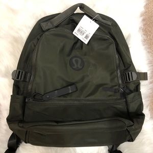 black new crew backpack